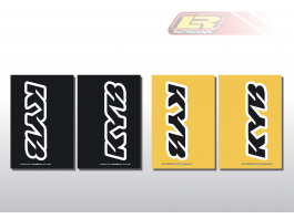 KYB Fork Leg Decals