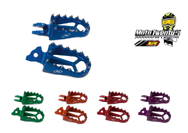 surron hyperbee RACING SERIES WIDE FOOT PEGS surron hyperbee RACING SERIES WIDE FOOT PEGS