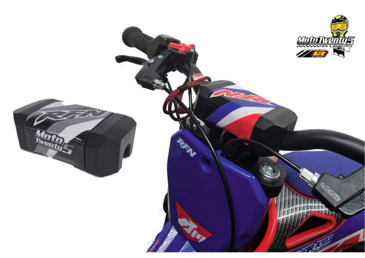 rfn Injection moulded foam bar pad with bar wrap - To fit RFN Warrior electric bikes