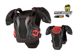 alpinestar Bionic Action Kickstart youth Chest Guard Black Red alpinestar Bionic Action Kickstart youth Chest Guard Black Red