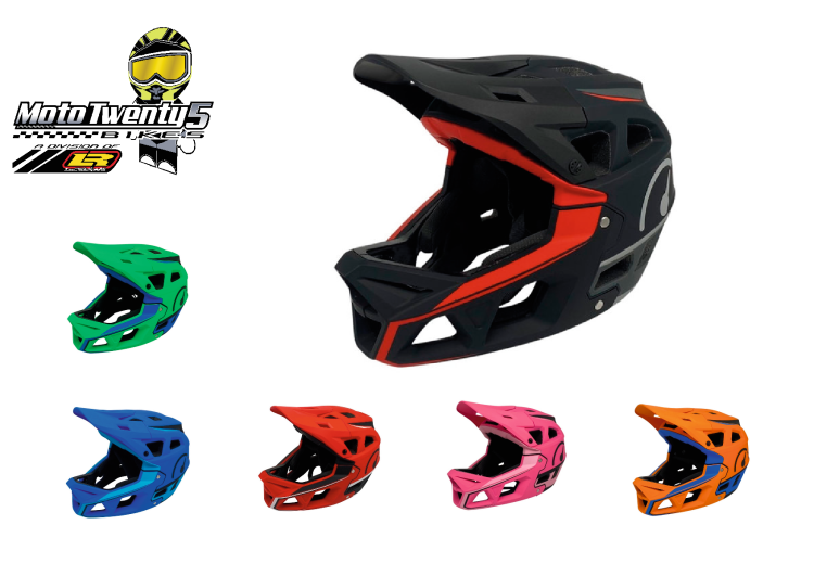 Revvi Kids MTB Helmet Full Face Revvi Kids MTB Helmet Full Face