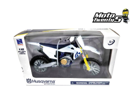 Moto Twenty5 toy husqvarna bike white 1:12 scale