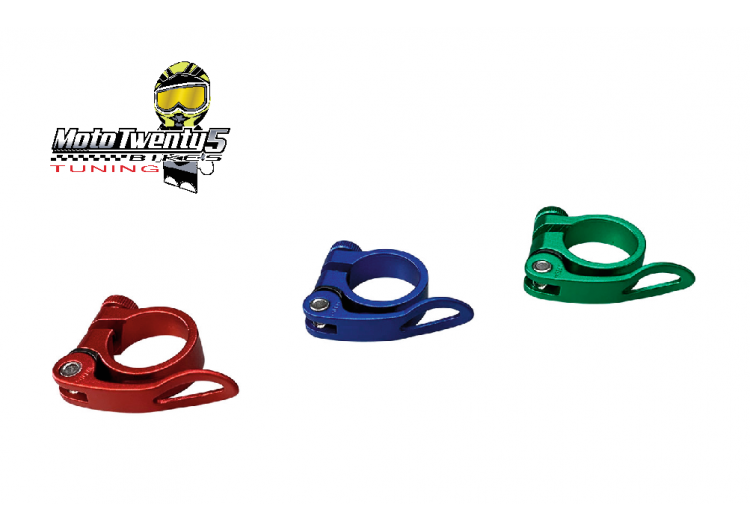 Revvi 12-16-16 plus anodised quick release seat clamp
