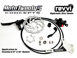 Revvi 12 -16 shimano Hydraulic Disc Brake upgrade kit