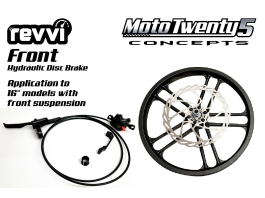Revvi 16 front shimano Hydraulic Disc Brake upgrade kit