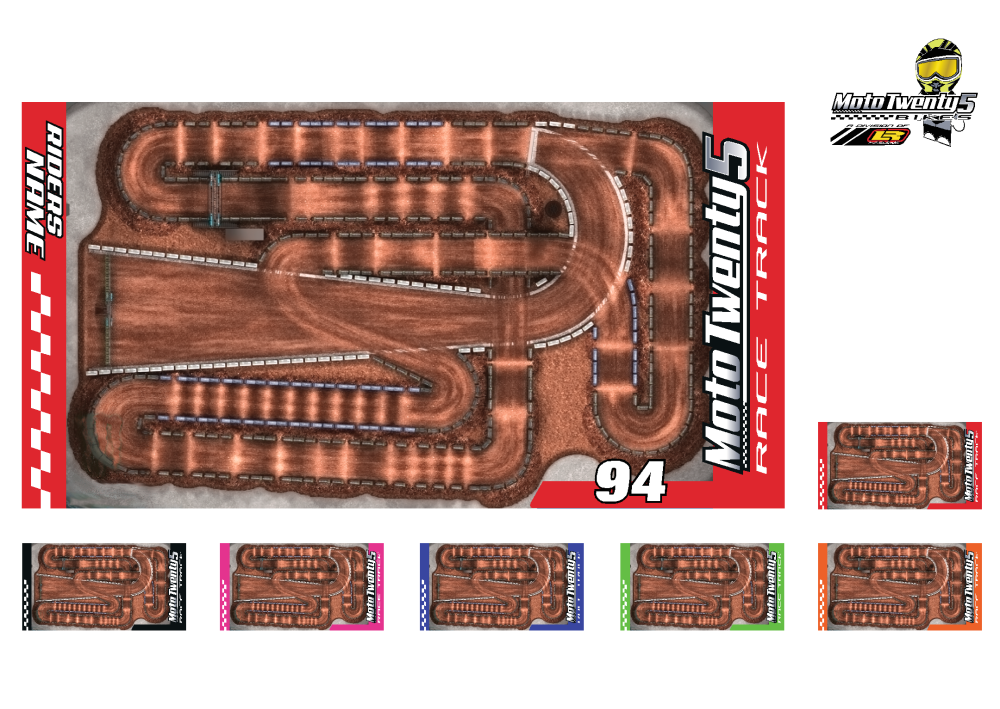 Moto Twenty5 kids race track mat Moto Twenty5 kids race track mat