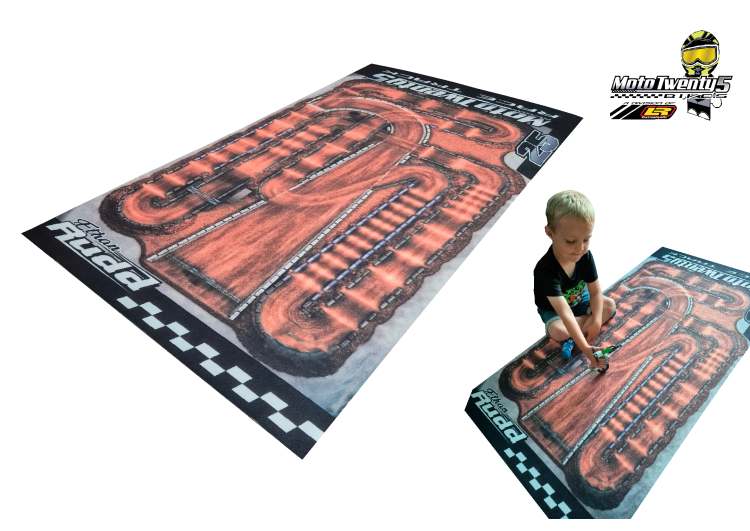 Moto Twenty5 kids race track mat Moto Twenty5 kids race track mat