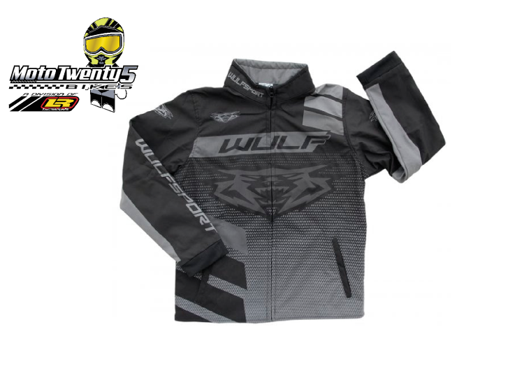 Wulfsport Youth 2022 Matrix Jacket Black Wulfsport Youth 2022 Matrix Jacket Black