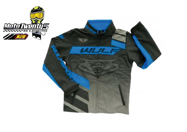 Wulfsport Youth 2022 Matrix Jacket Blue Wulfsport Youth 2022 Matrix Jacket Blue