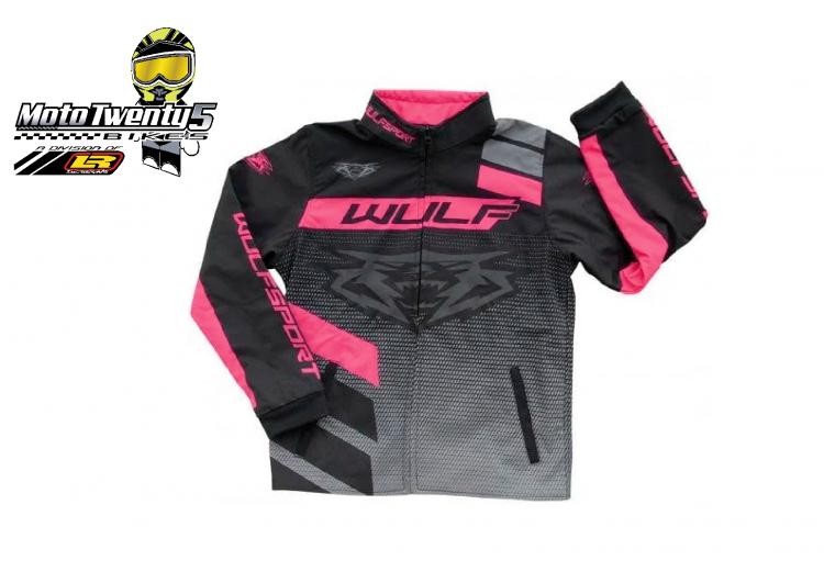 Wulfsport Youth 2022 Matrix Jacket Pink Wulfsport Youth 2022 Matrix Jacket Pink