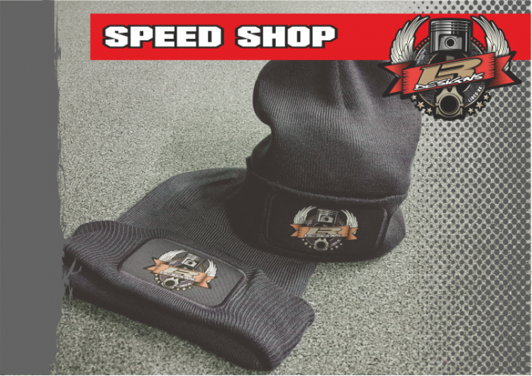 LR Designs speed shop Beanie LR Designs speed shop Beanie
